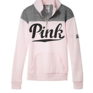 PINK quarter zip
